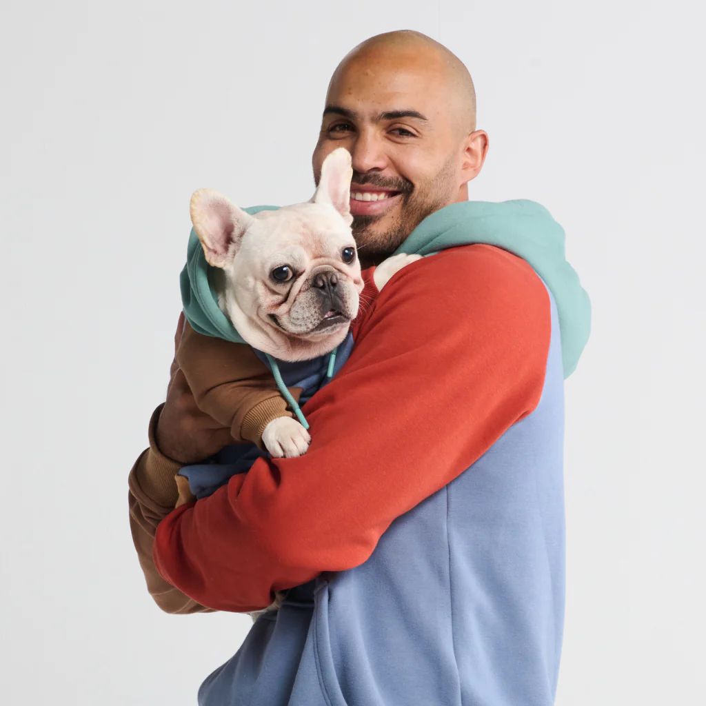 カラーブロック犬パーカー - Image 25