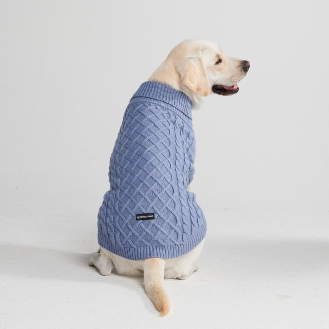 ケーブル編みの犬用セータ - Image 7