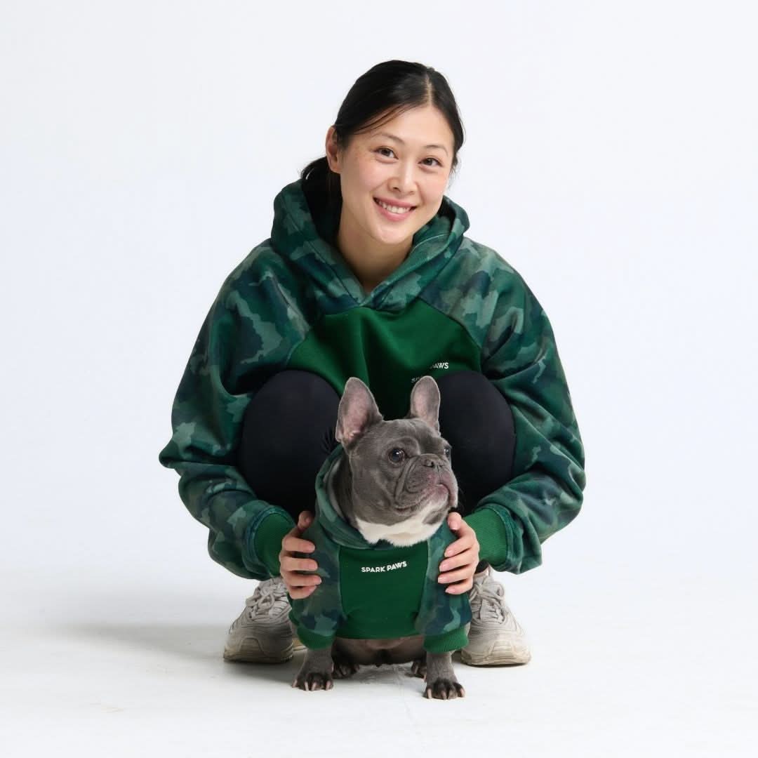 迷彩柄人間用パーカー - Image 21