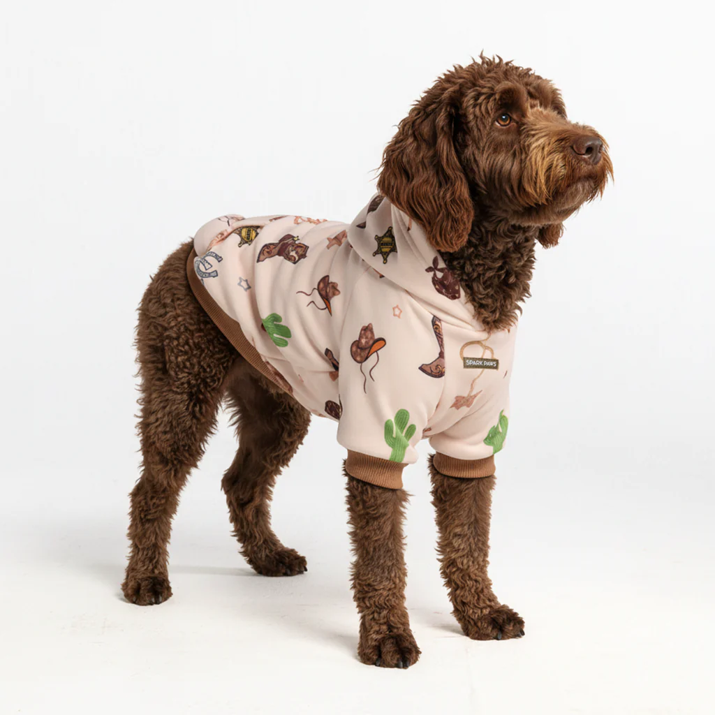 プリント入り犬用パーカー - Image 20