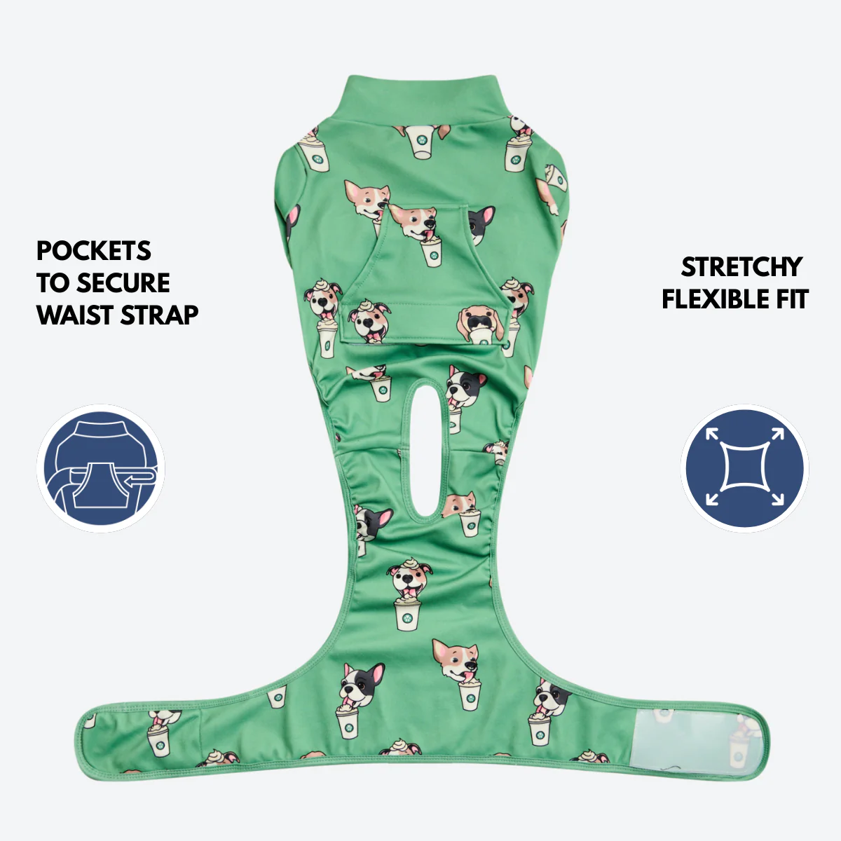 犬用術後ウェア(サージカルスーツ) - Image 117