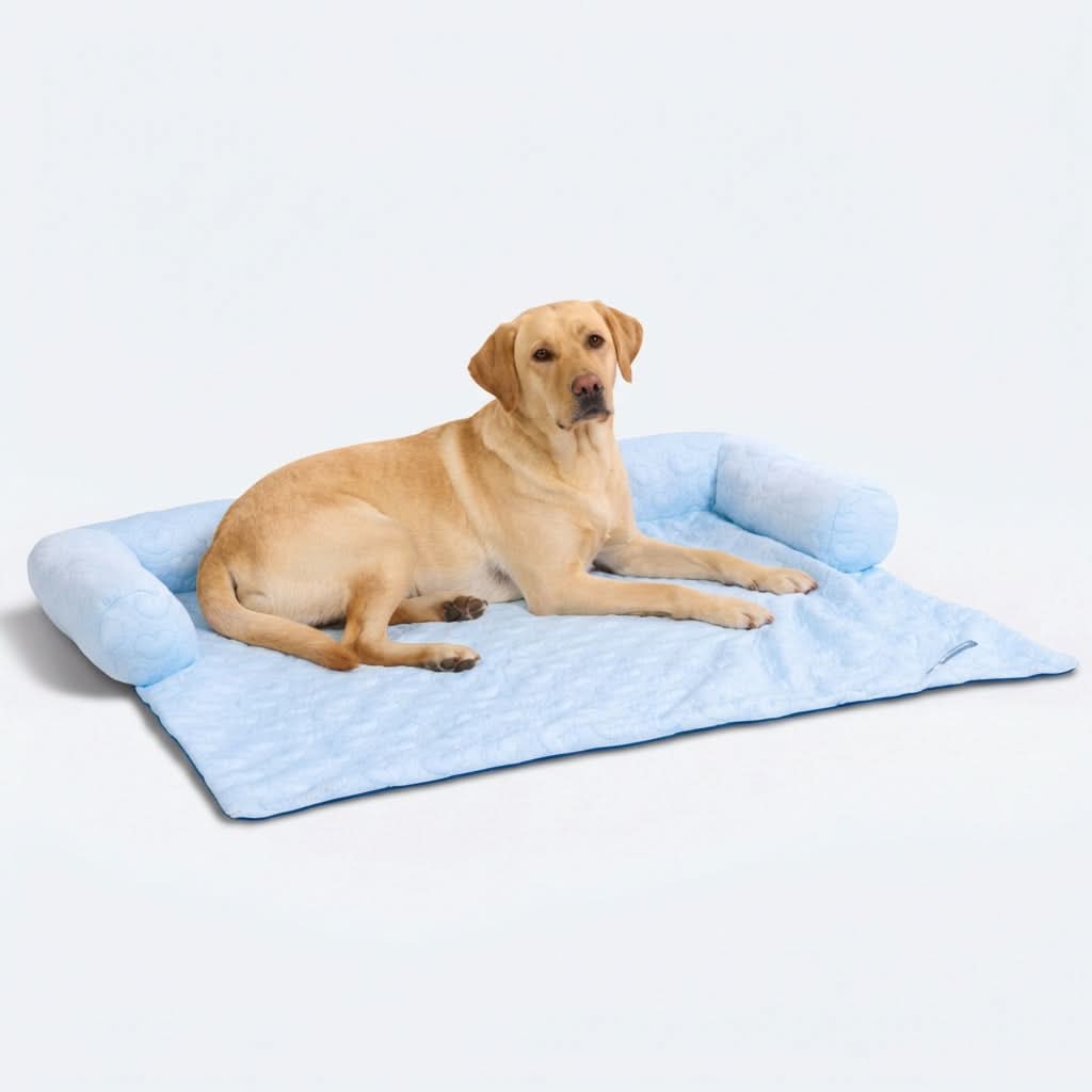 Frostcore™ 冷却ソファーカバー犬用ベッド - ハーツ・ブルー - Image 6