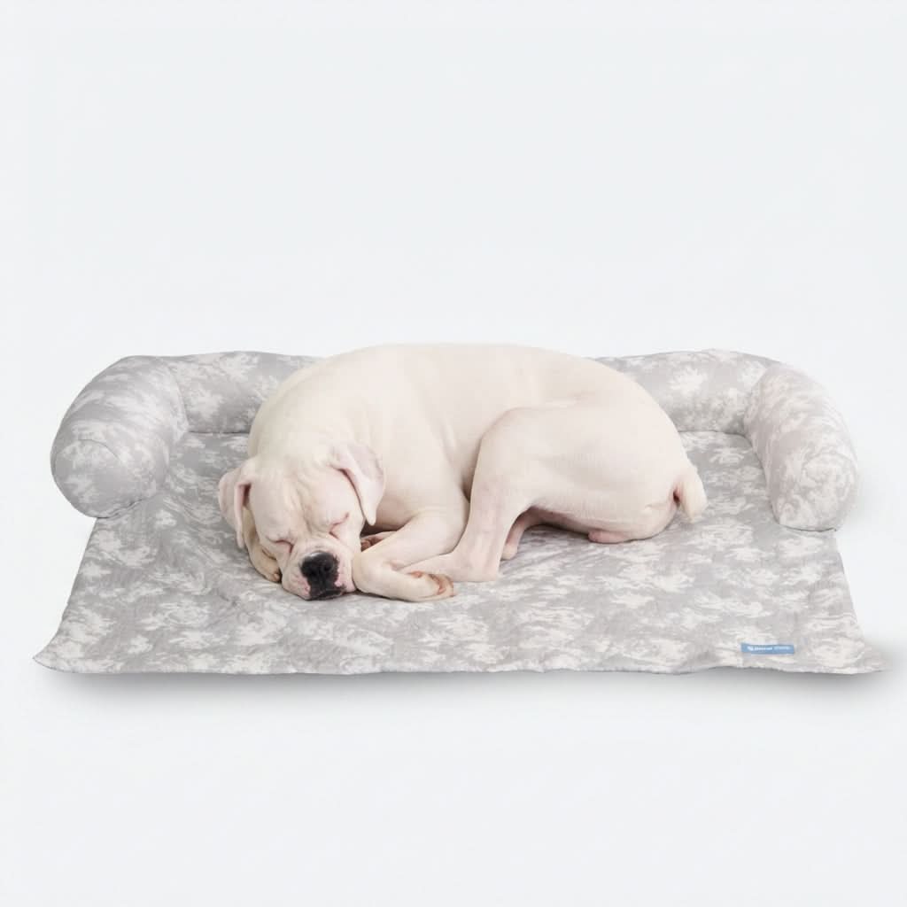 Frostcore™ 冷却ソファーカバー犬用ベッド - クラウズ・グレー - Image 6
