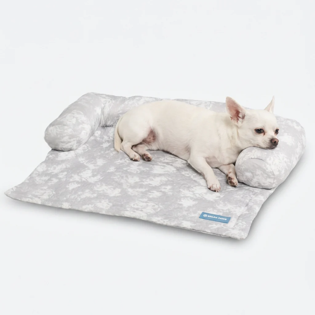 Frostcore™ 冷却ソファーカバー犬用ベッド - クラウズ・グレー - Image 3