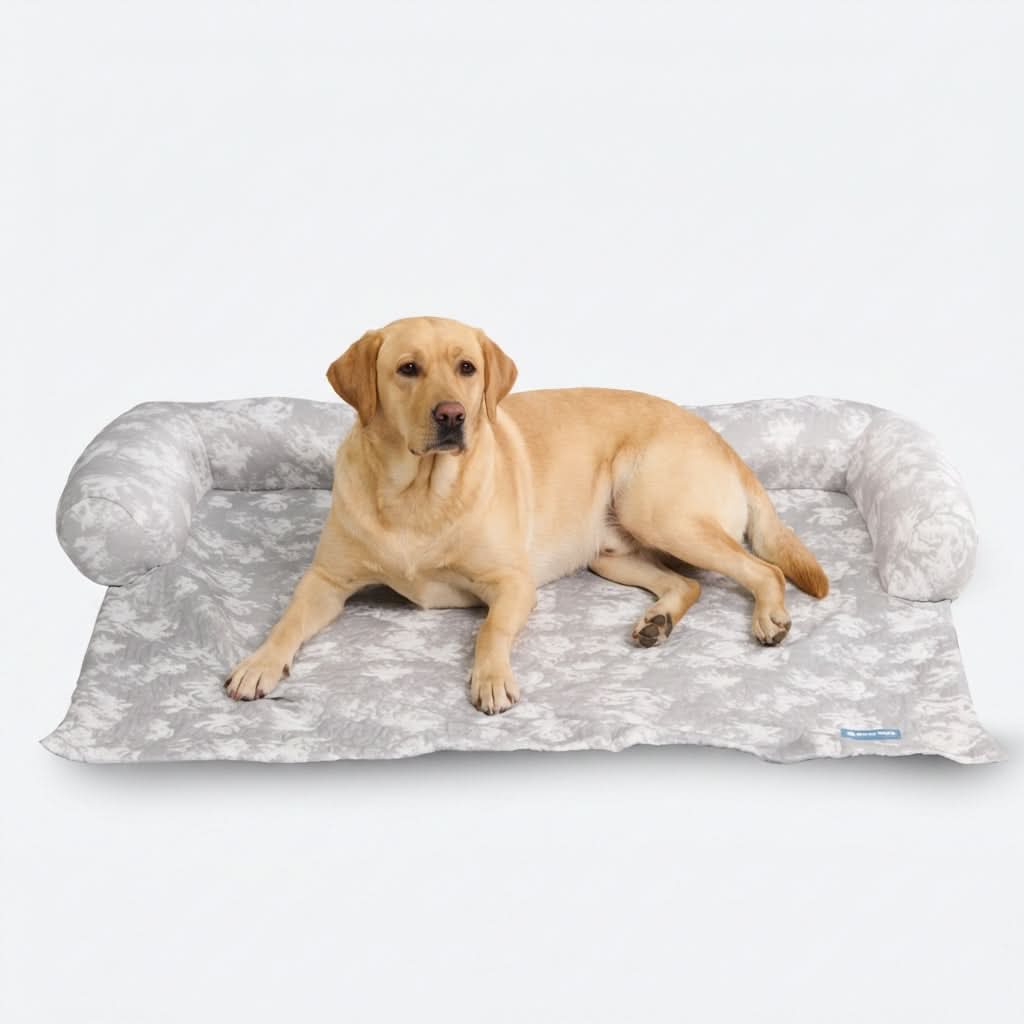 Frostcore™ 冷却ソファーカバー犬用ベッド - クラウズ・グレー - Image 5