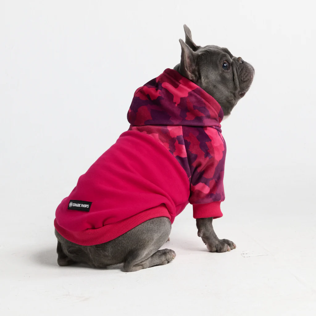 フューシャ カモ 犬用パーカー - Image 11