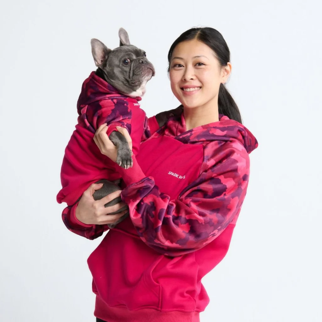 フューシャ カモ 犬用パーカー - Image 12