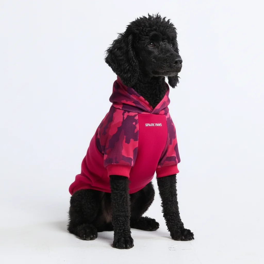 フューシャ カモ 犬用パーカー - Image 5
