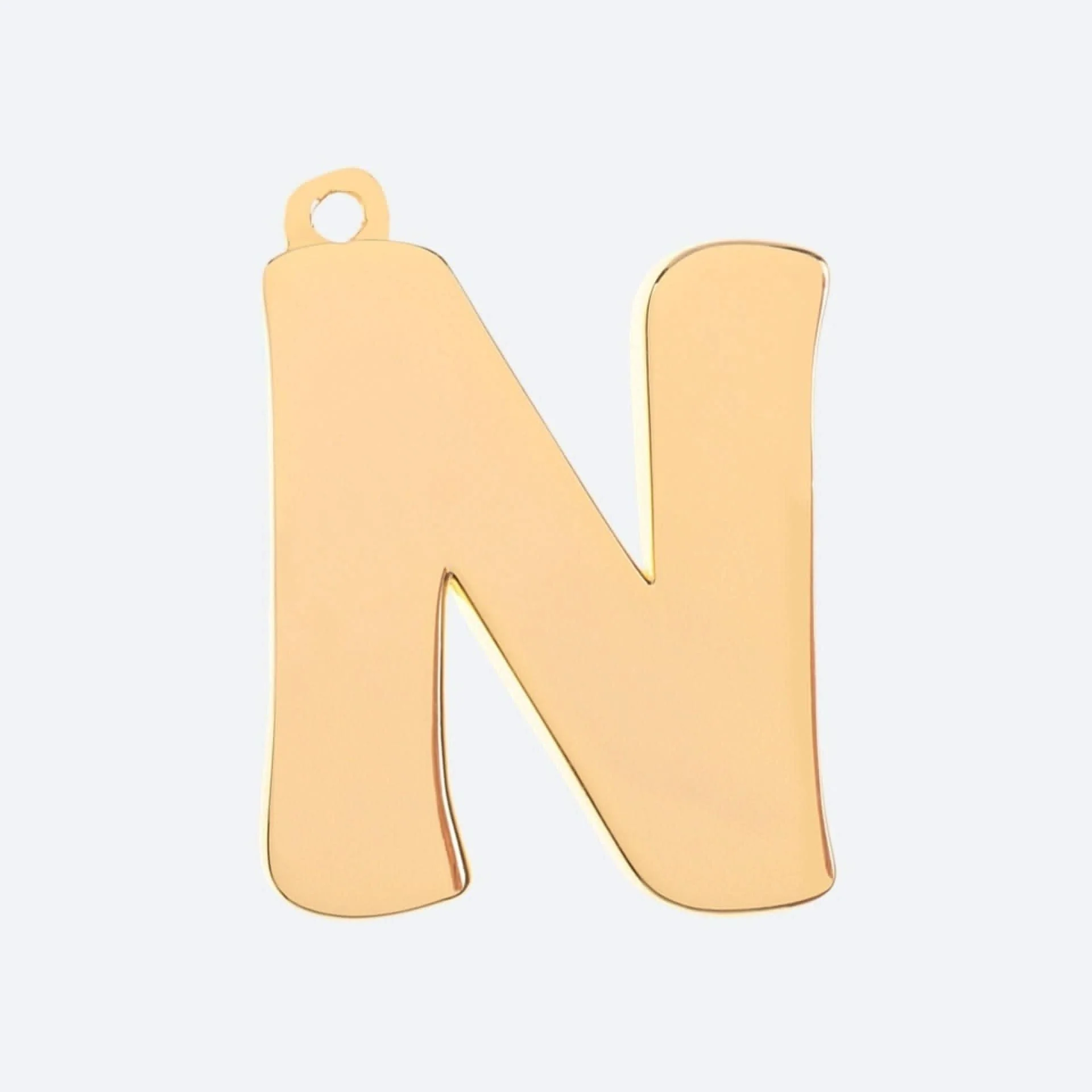 イニシャルジュエリータグ - N - Image 5