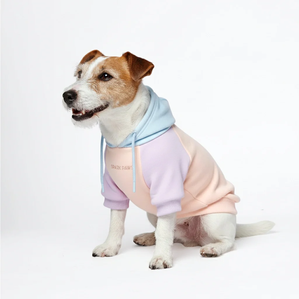 カラーブロック犬パーカー - Image 53