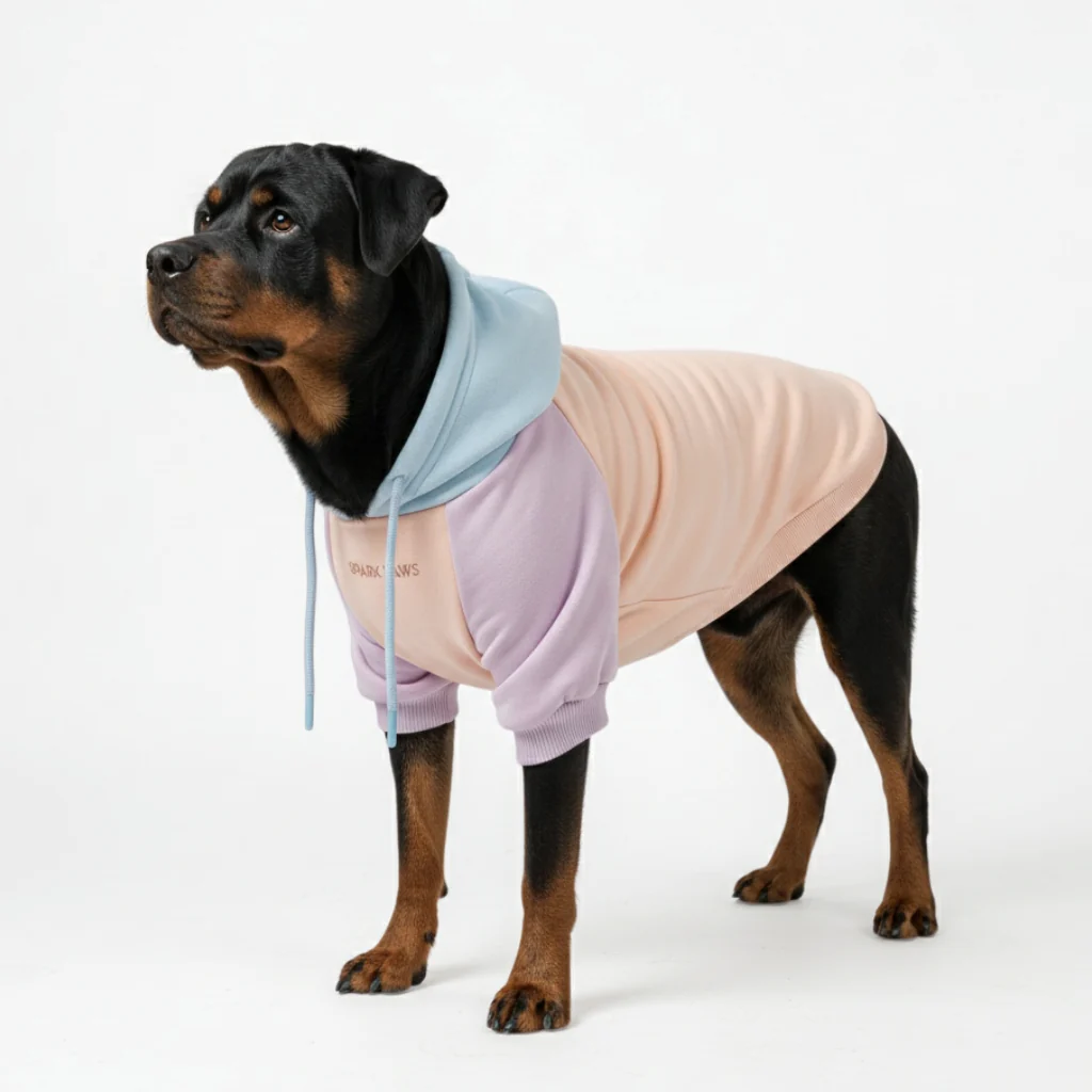カラーブロック犬パーカー - Image 57