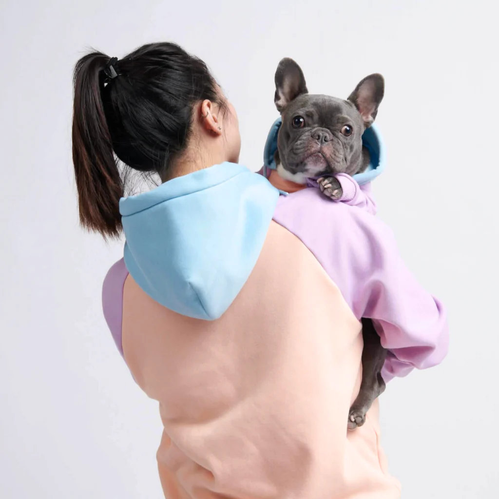カラーブロック犬パーカー - Image 61