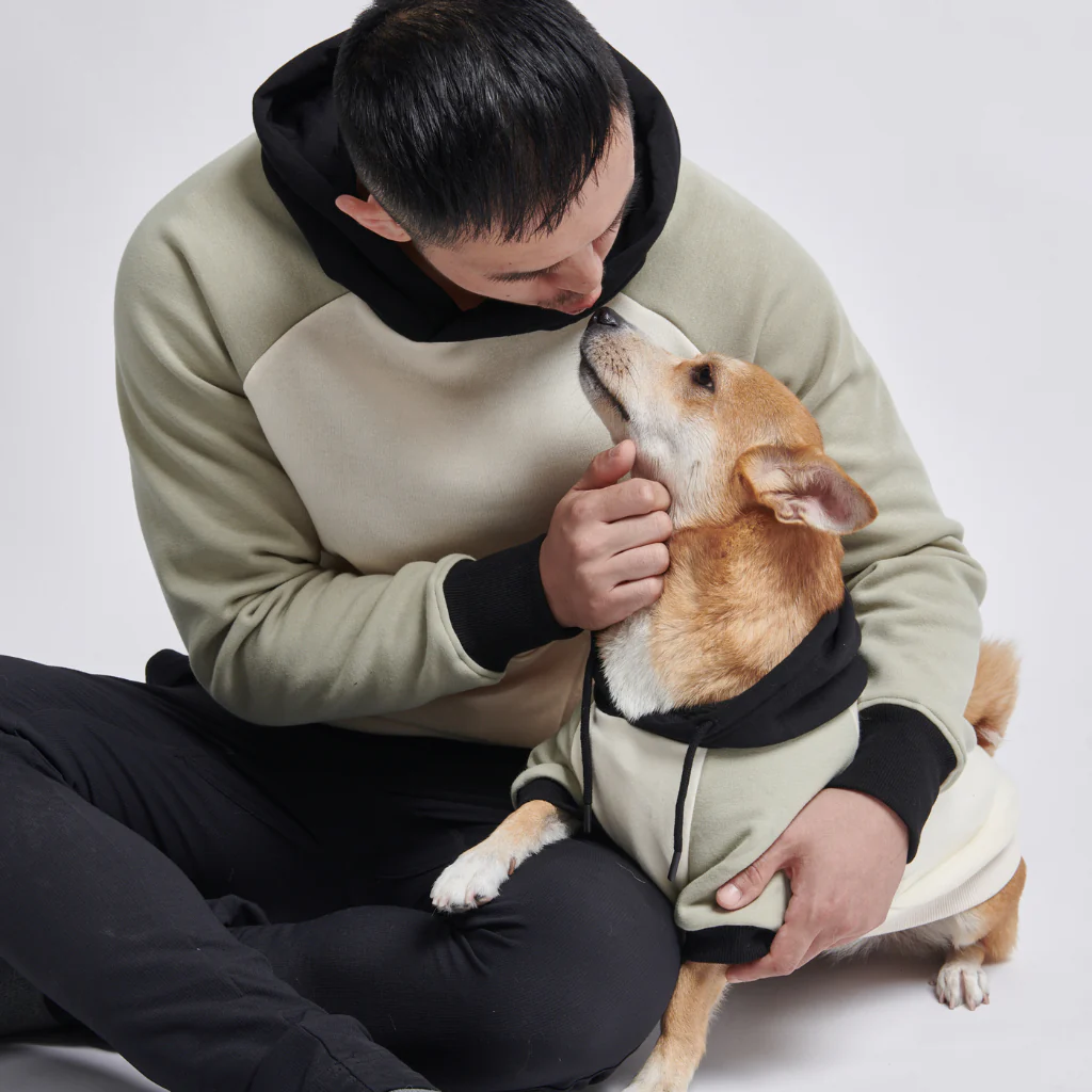 カラーブロック犬パーカー - Image 73
