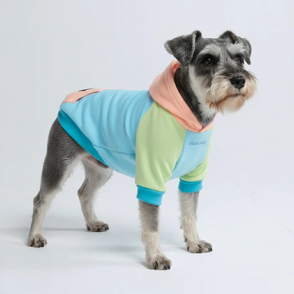 カラーブロック犬パーカー - Image 78