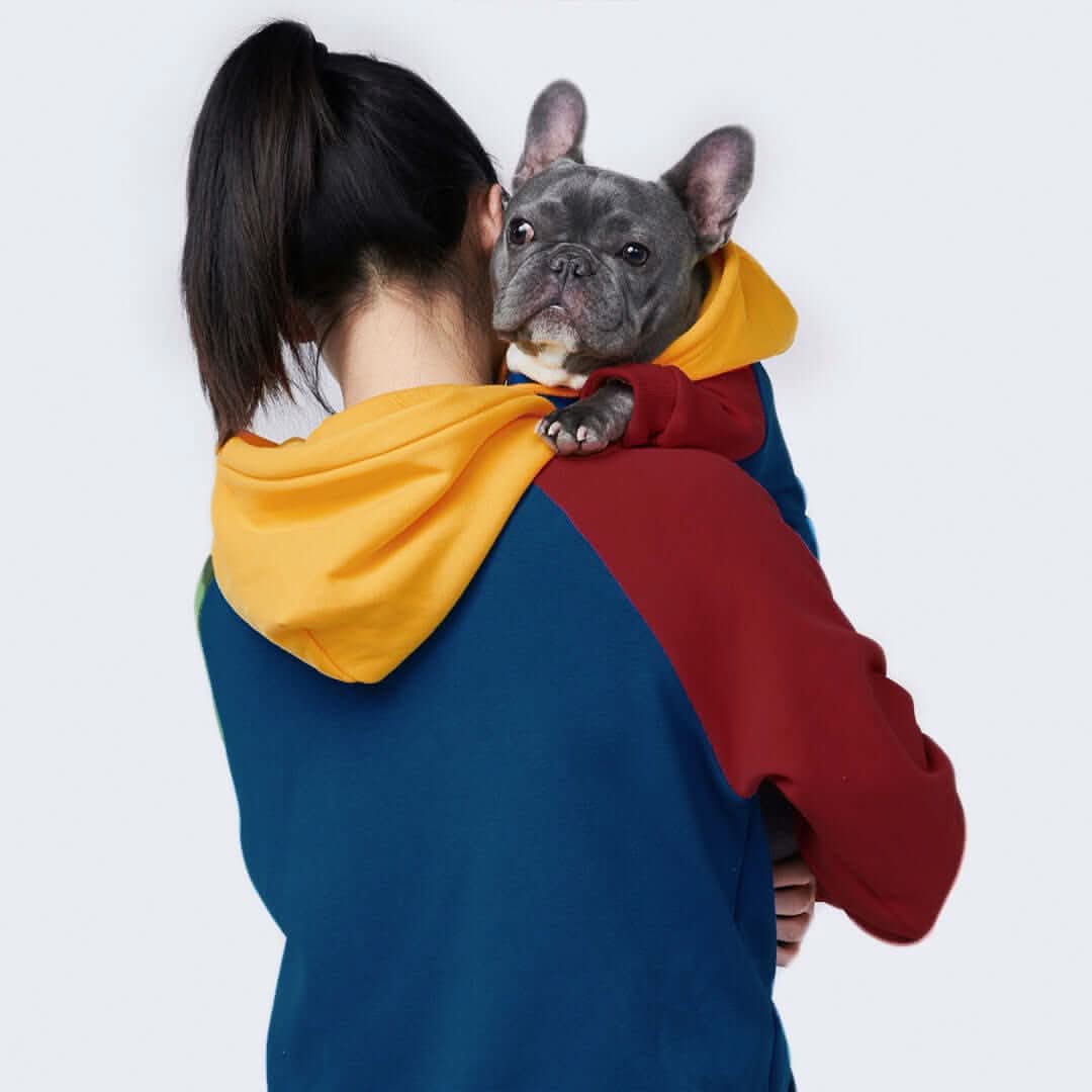 カラーブロックヒューマンパーカー - Image 13