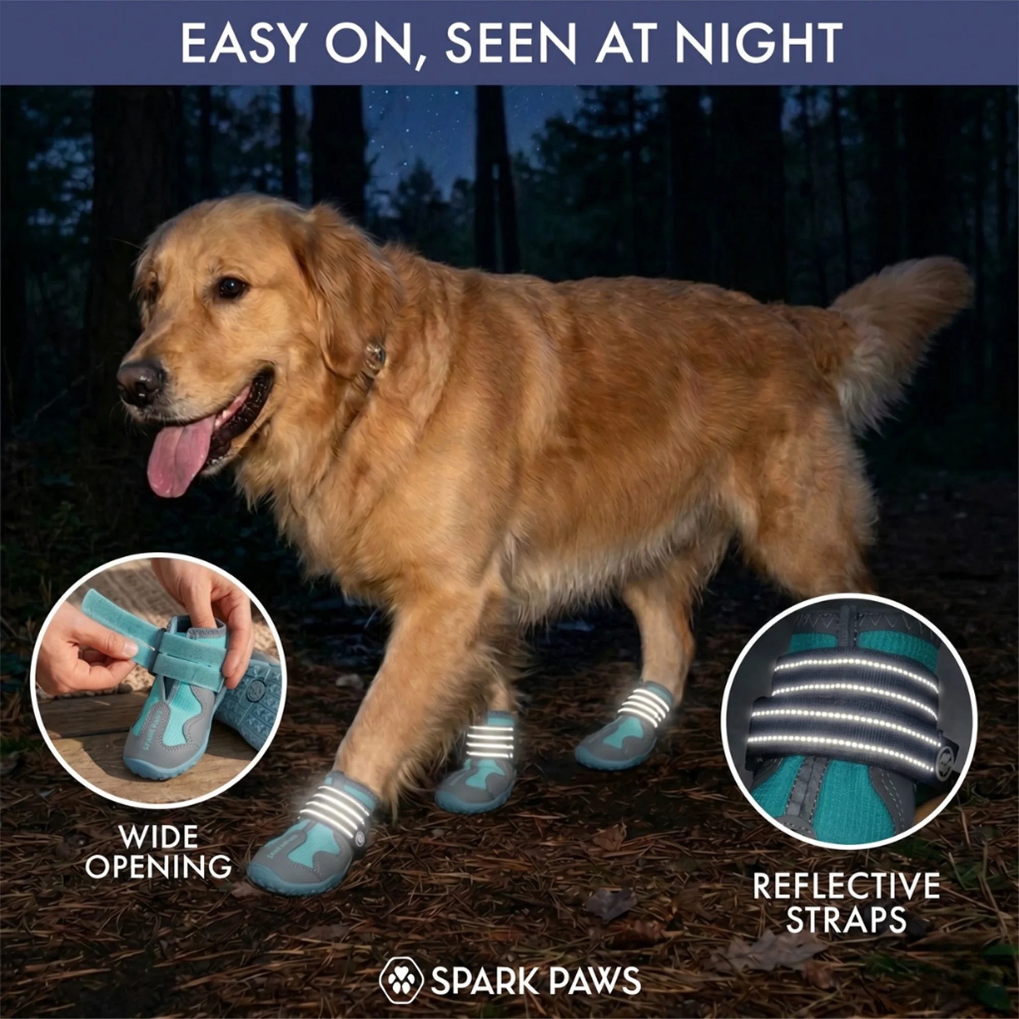 Spark Paws 365 – オールシーズン ドッグシューズ - Image 36