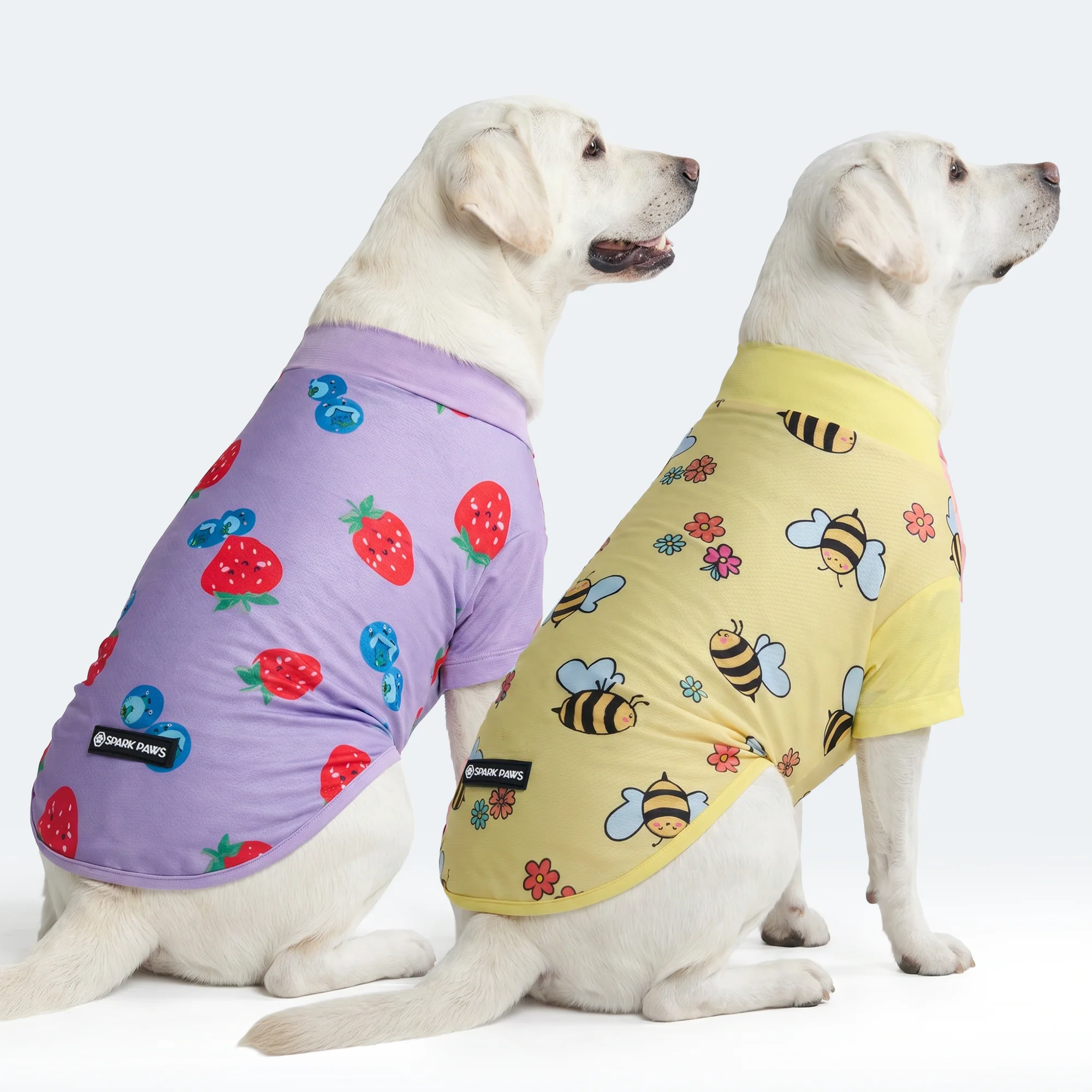 日焼け止め犬用Tシャツ(2枚パック) - - Image 20