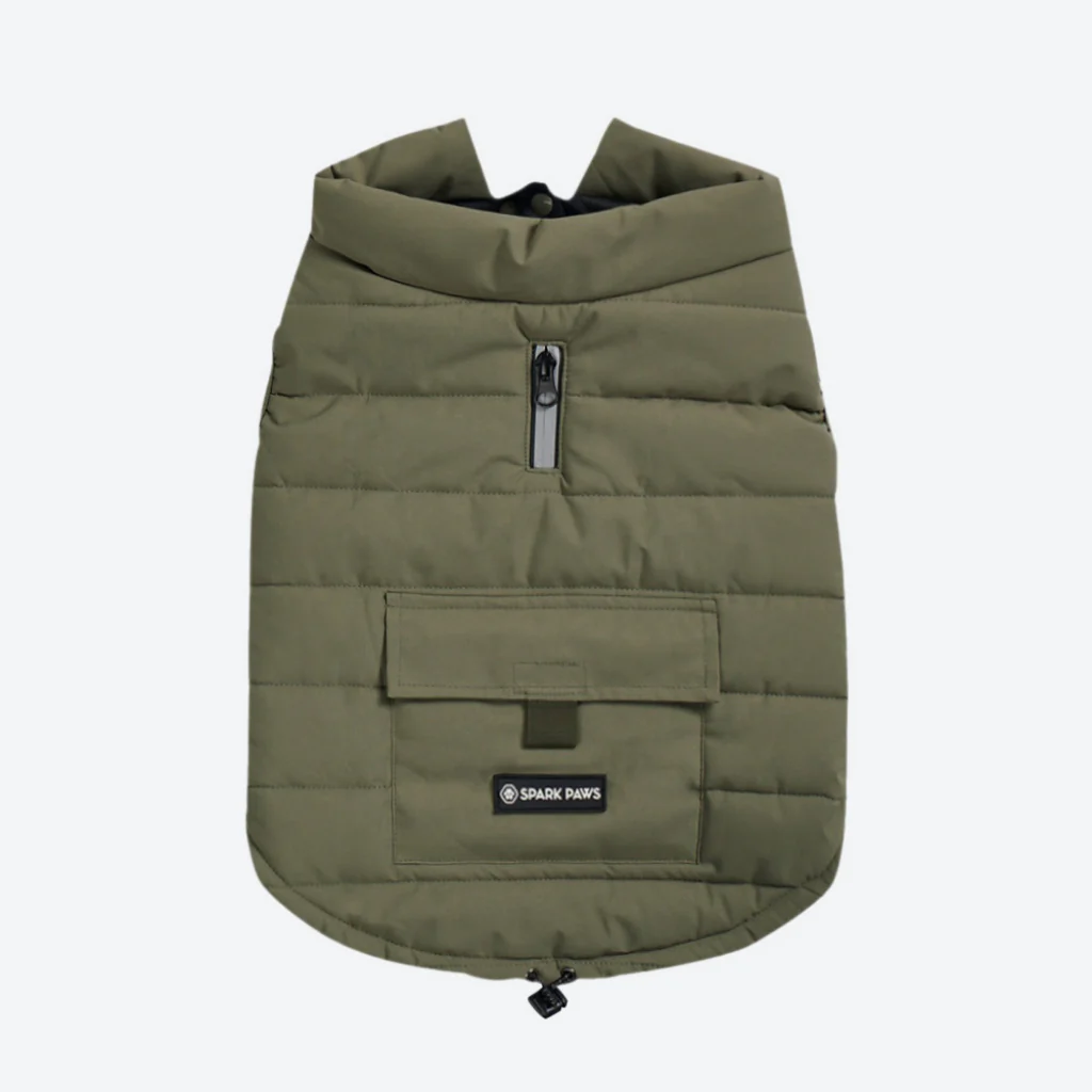 WarmShield™ 防水ジャケット - オリーブ - Image 8